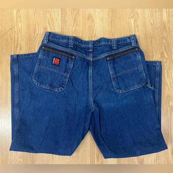 Wrangler Riggs Workwear Carpenter Men's Blue Jeans 40x32 - Picture 6 of 6